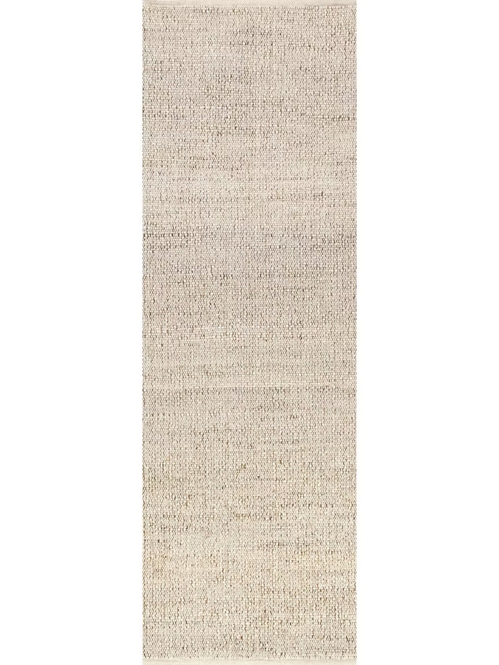 Beige Woven Runner Rug - Neutral Natural Runner - Picture 3 of 6